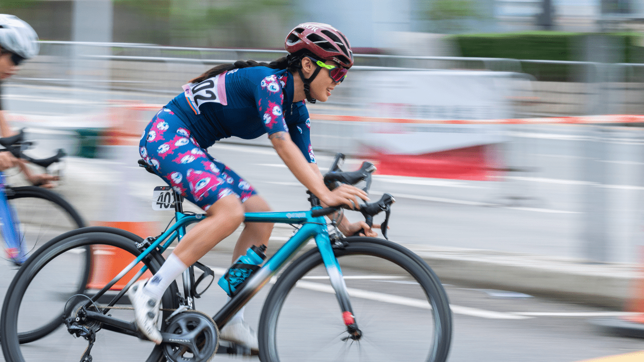 自転車競技でもランナー膝は多く見られます。